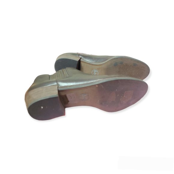 MICHAEL Michael Kors size 7.5 (71/2)Brown Leather Chelsea booties ankle boot - Picture 7 of 7